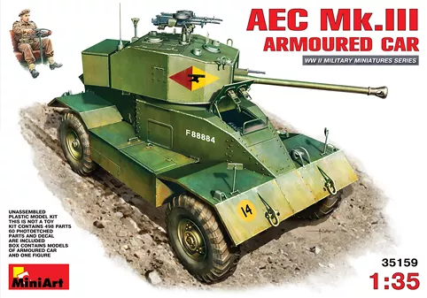 MiniArt - AEC Mk 3 Armoured Car 